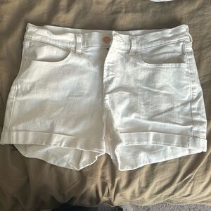 White shorts